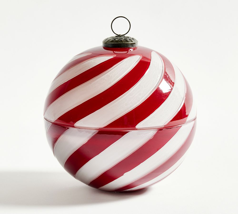 Pottery Barn Ornament Shaped Scented Candles