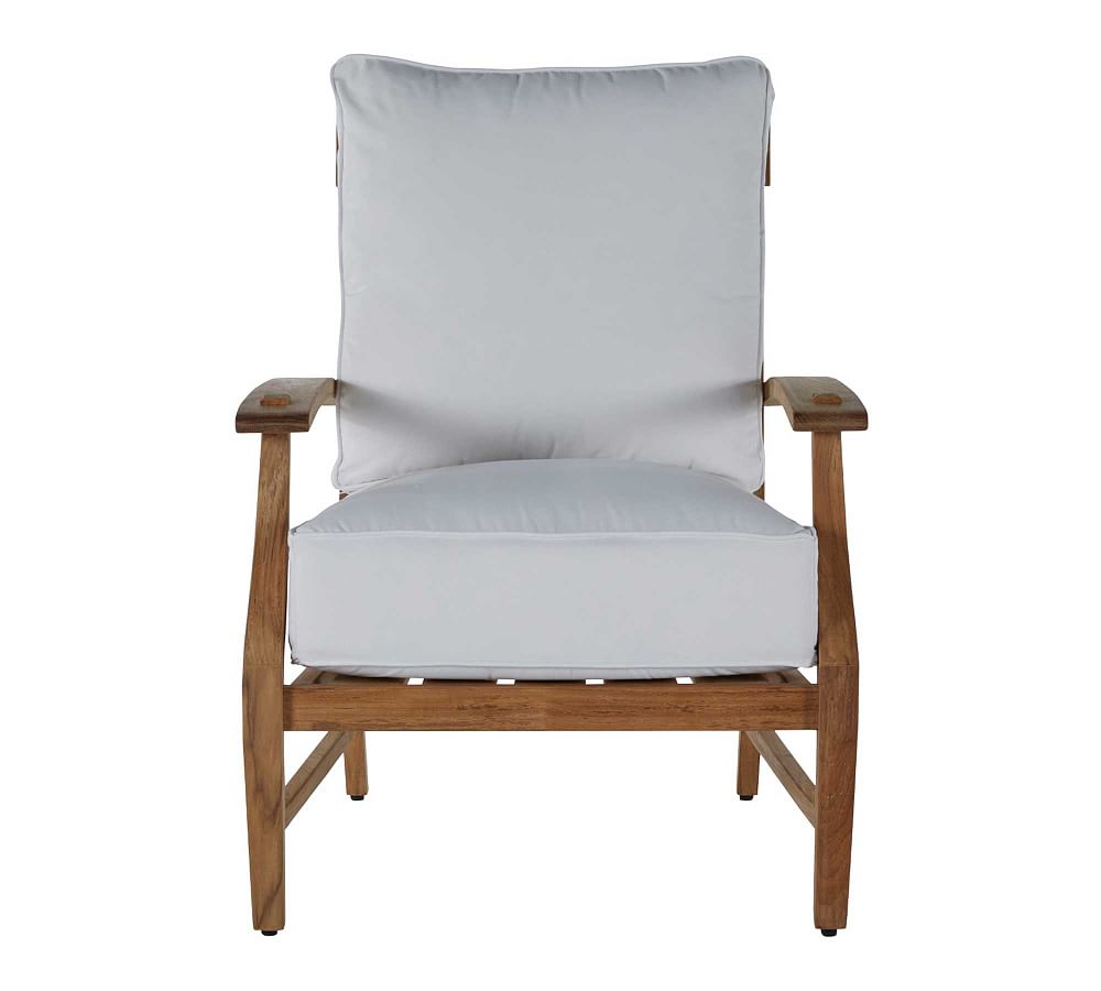 Pottery Barn Astola Teak Outdoor Lounge Chair
