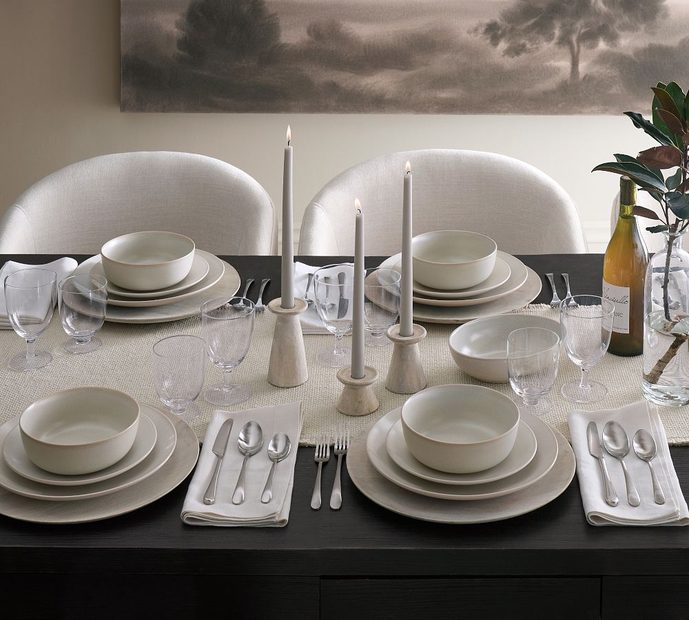 Pottery Barn Mason Stoneware Salad Plates