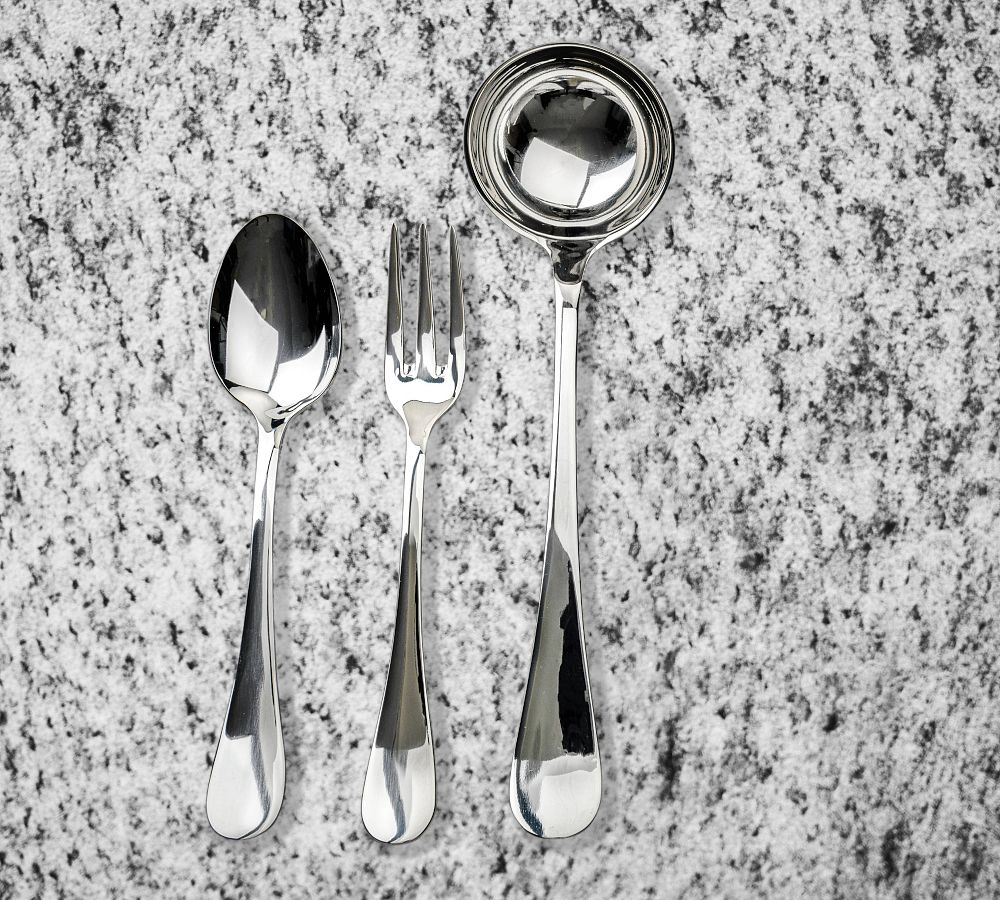 Pottery Barn Brescia Italian Flatware & Serve Set