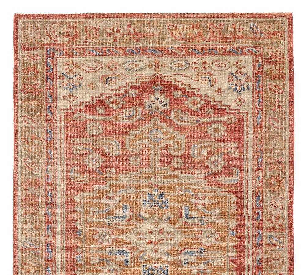 Pottery Barn Alden Hand-Knotted Wool Rug