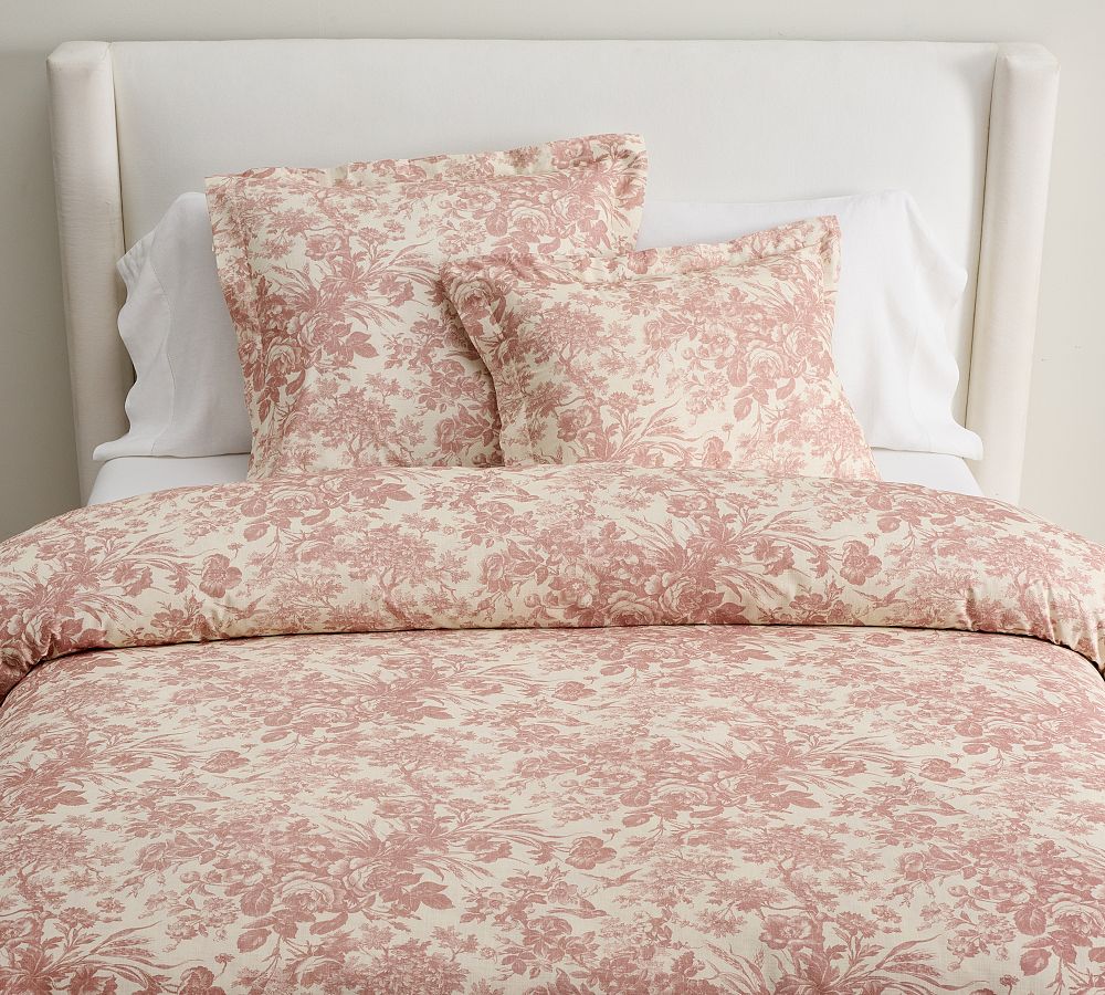 Pottery Barn Sorrel Toile Duvet Cover
