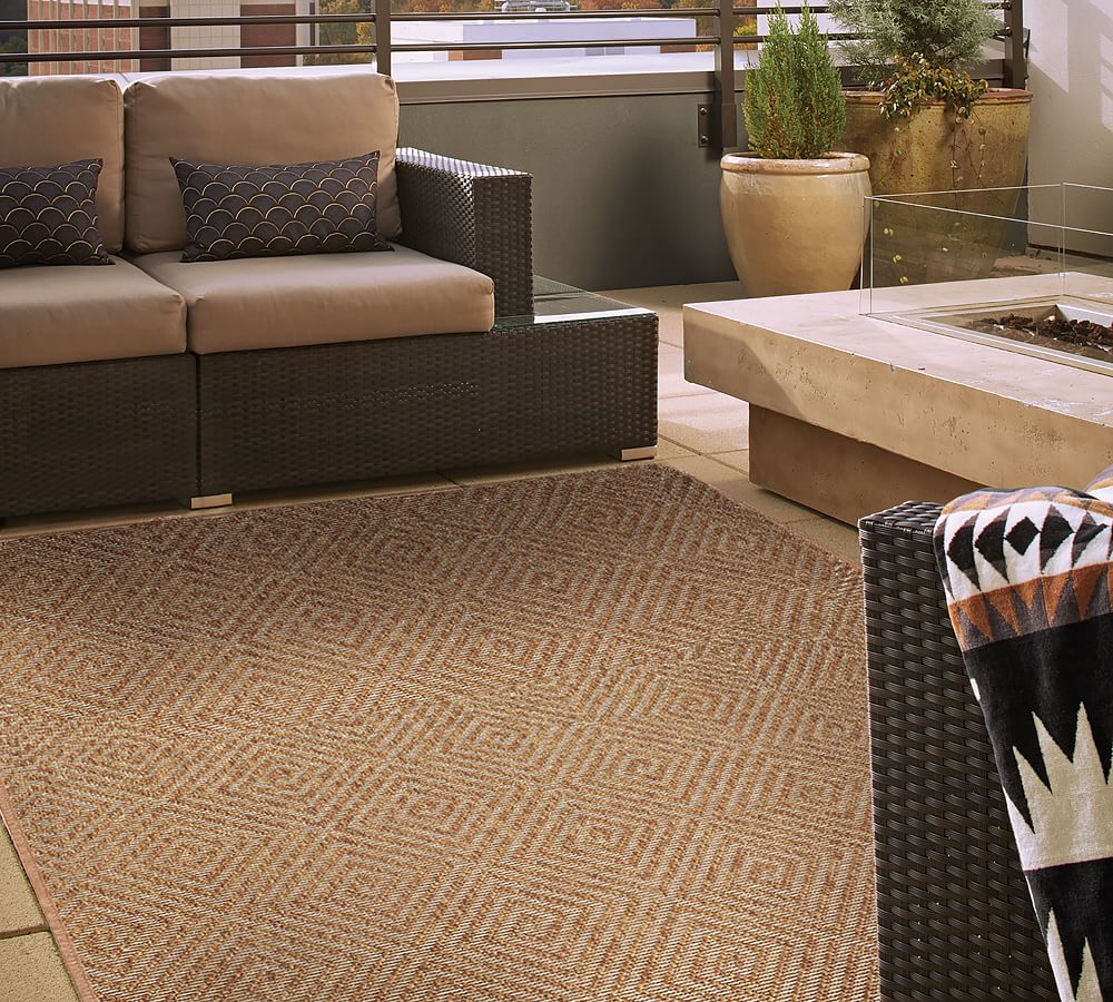 Pottery Barn Jeon Color-Bound Outdoor Performance Rug