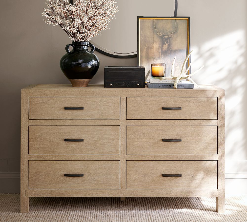 Pottery Barn Linwood 6-Drawer Dresser (60")