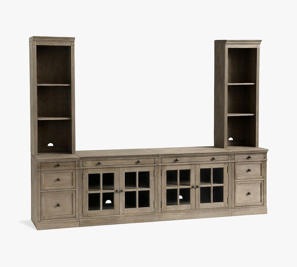 Pottery Barn Livingston 6-Piece Bookcase Suite (105")