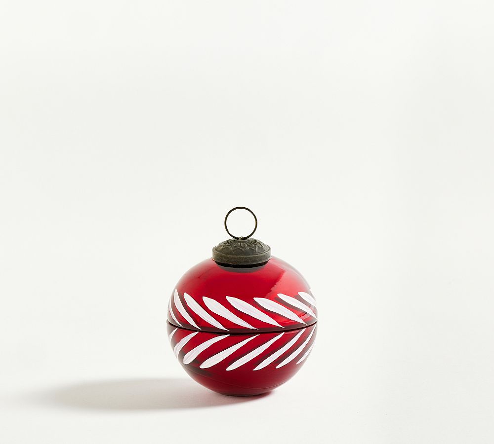 Pottery Barn Ornament Shaped Scented Candles