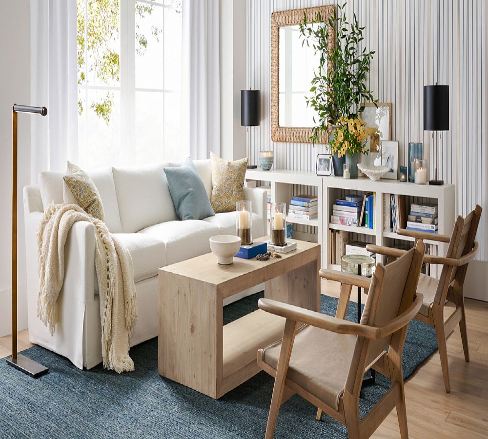 Pottery Barn Dreamy Handwoven Fringe Throw