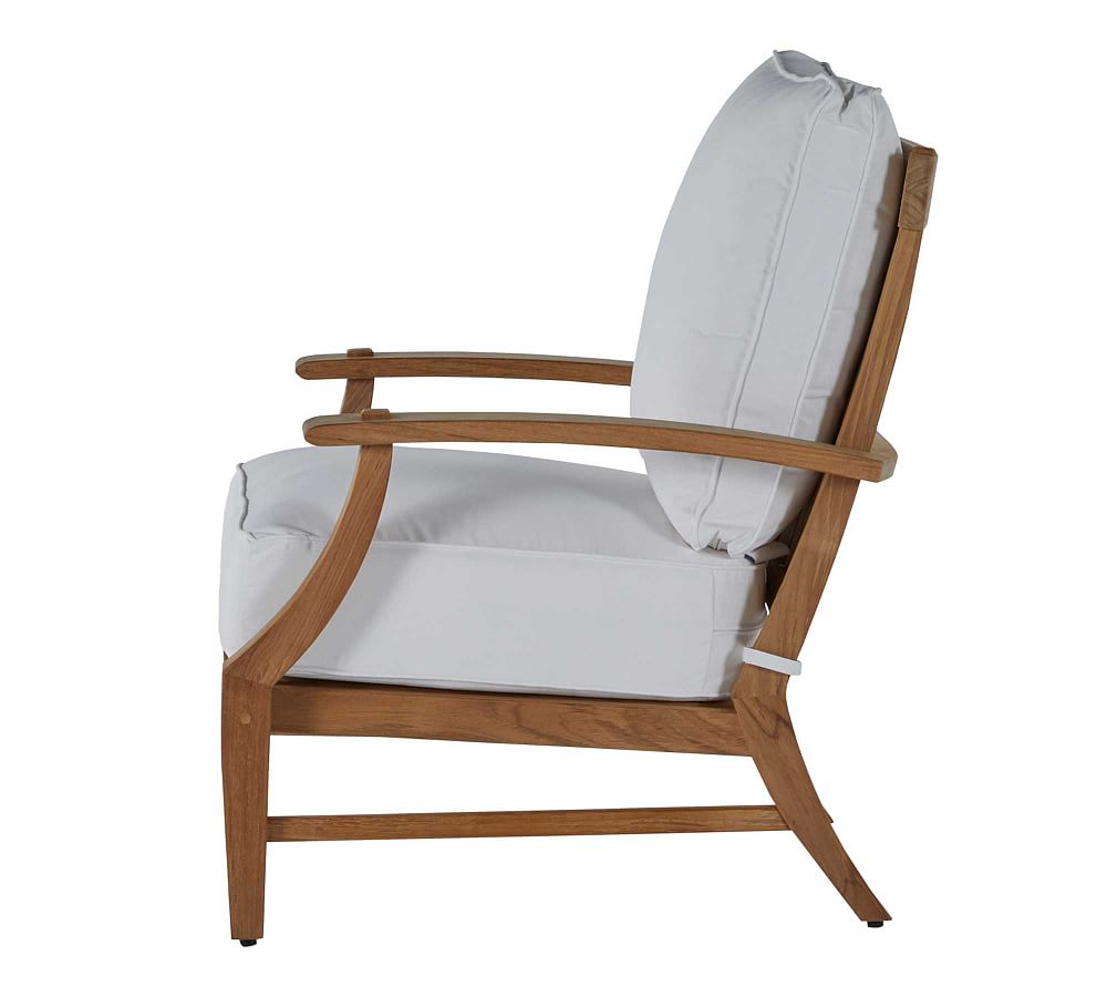 Pottery Barn Astola Teak Outdoor Lounge Chair