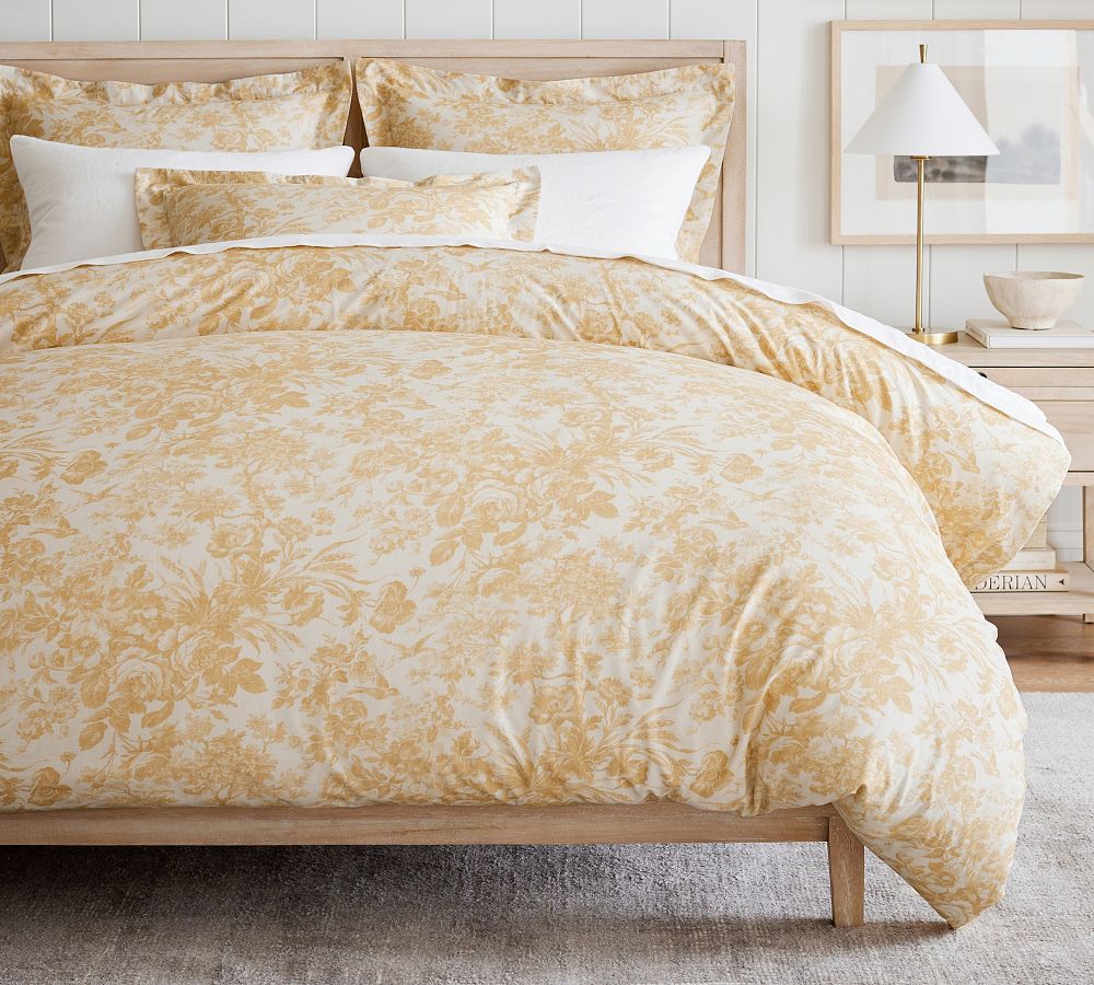 Pottery Barn Sorrel Toile Duvet Cover
