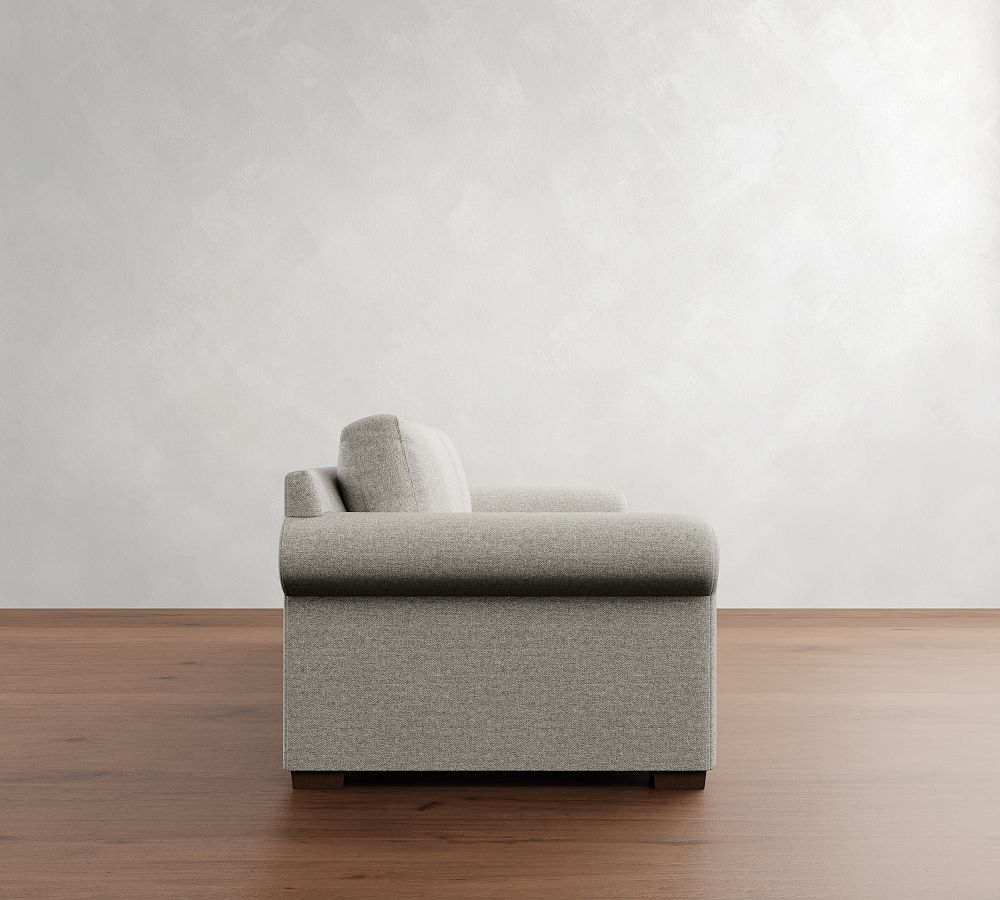 Pottery Barn Shasta Roll Arm Sofa (72"&ndash;99")