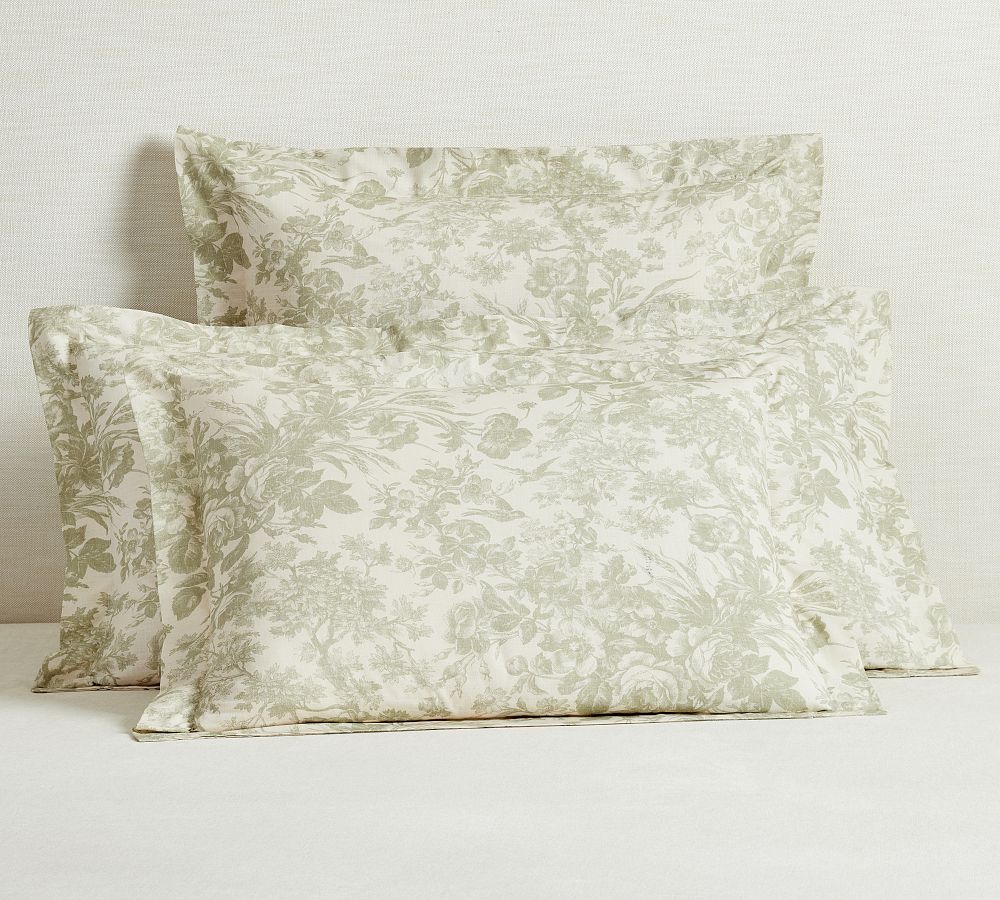 Pottery Barn Sorrel Toile Duvet Cover