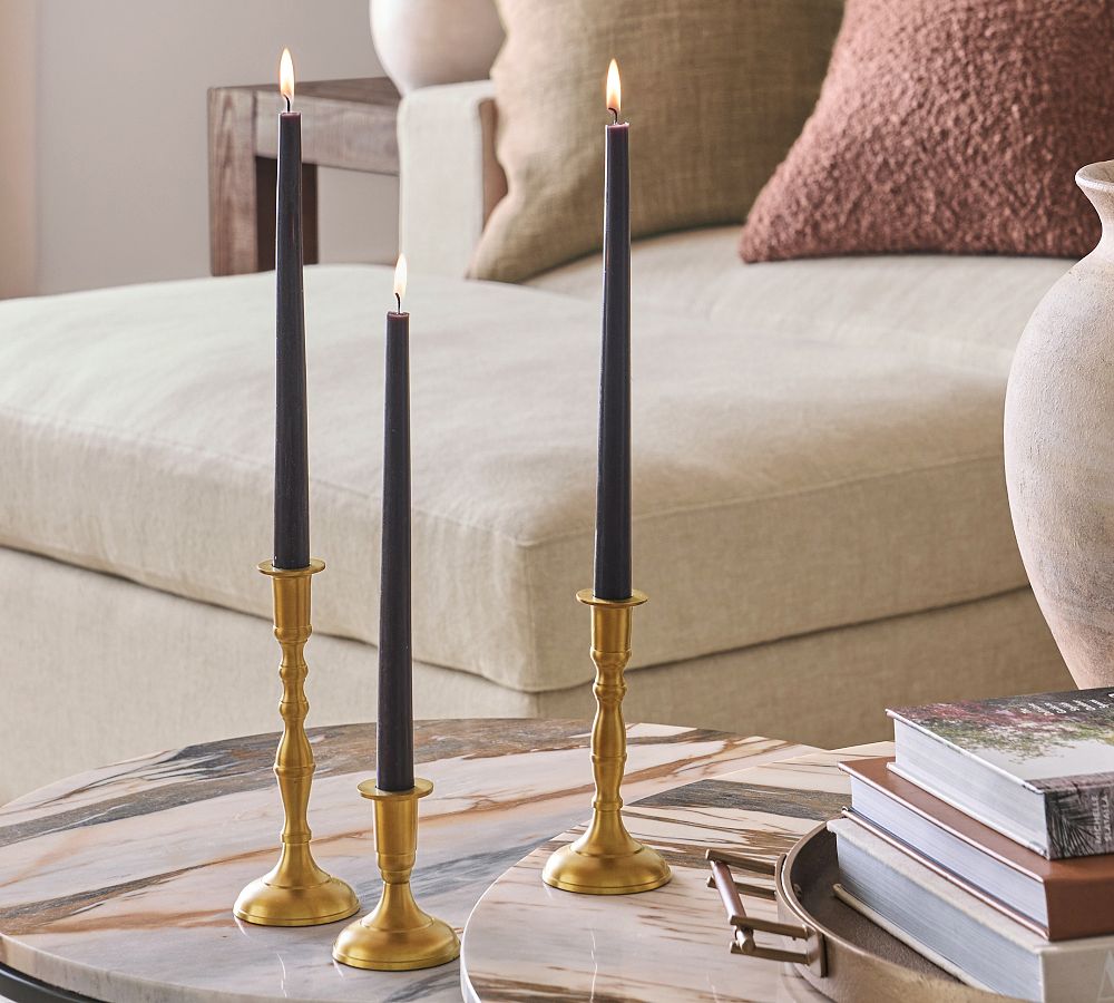 Pottery Barn Taper Candles - Set of 6