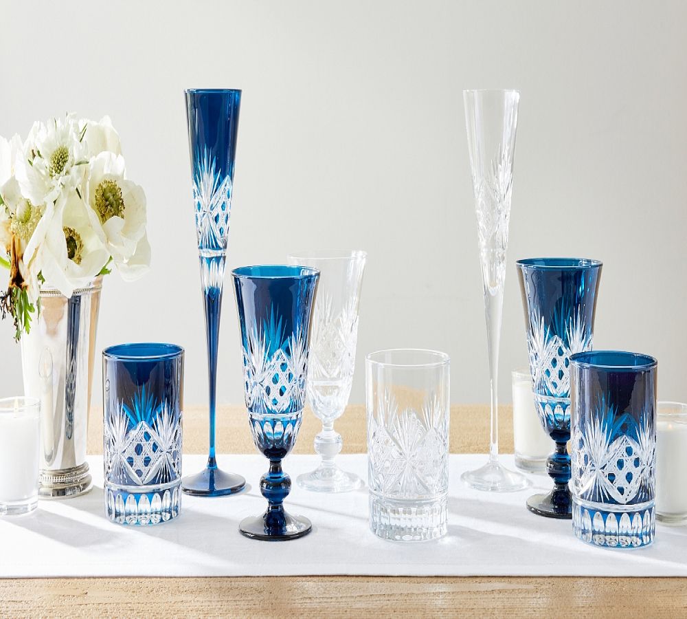 Pottery Barn Antique Cut Glassware Collection