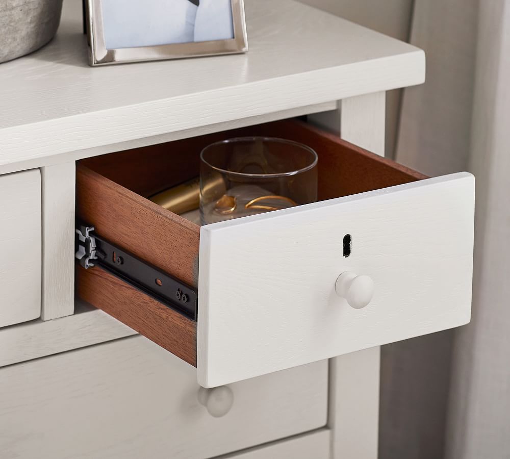 Pottery Barn Farmhouse 4-Drawer Nightstand (28.5")