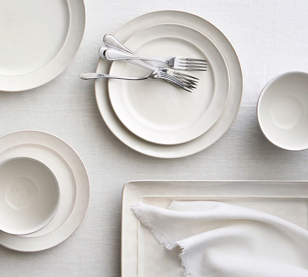 Pottery Barn Cambria Handcrafted Stoneware Dinner Plates