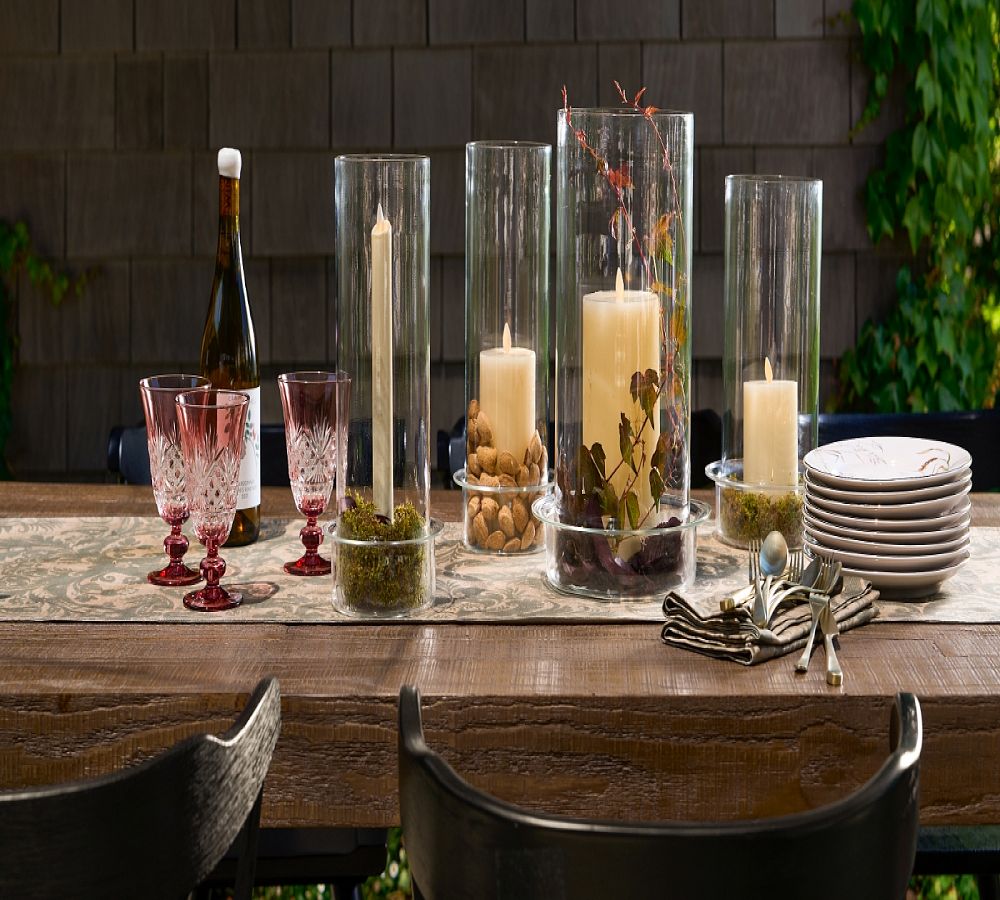 Pottery Barn Antique Cut Glass Goblets
