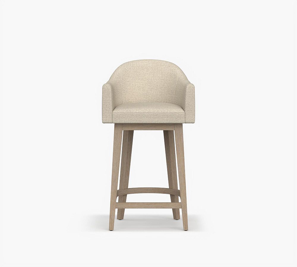 Pottery Barn Gideon Upholstered Stool