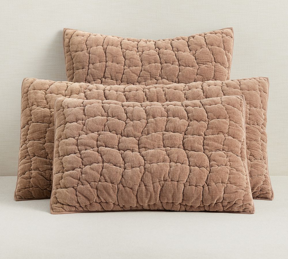 Pottery Barn Cozy Cloud Handcrafted Quilt