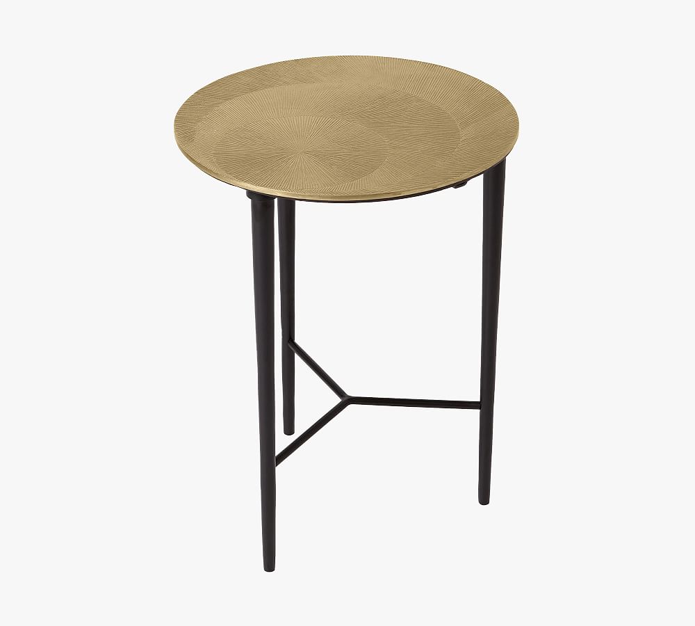 Pottery Barn Sadie Round Accent Table (16")