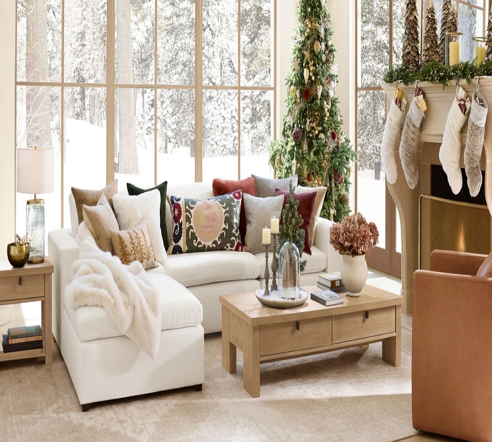 Pottery Barn Dream Wide Arm Modular Chaise Sectional - Storage Available (129"&ndash;172")