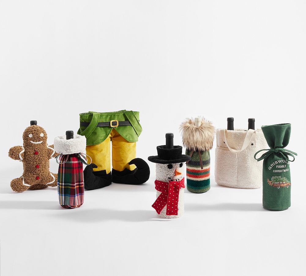 Pottery Barn Holiday Wine Bag Collection