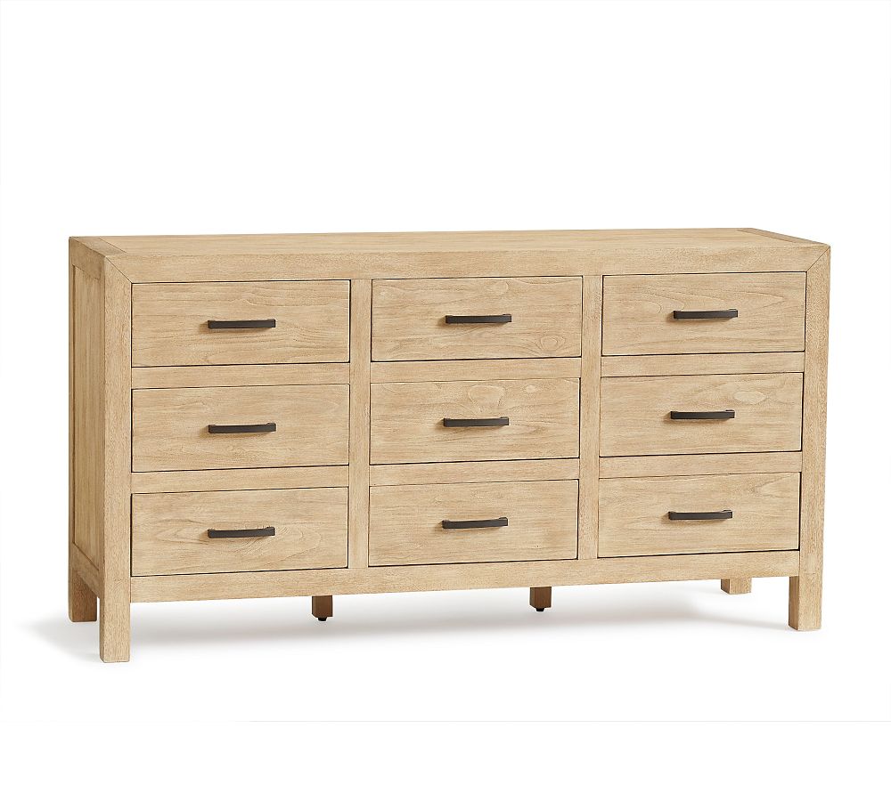 Pottery Barn Linwood 9-Drawer Dresser (64")