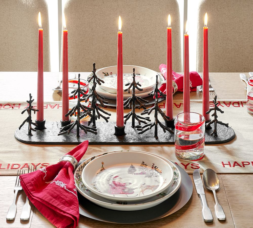 Pottery Barn Taper Candles - Set of 6