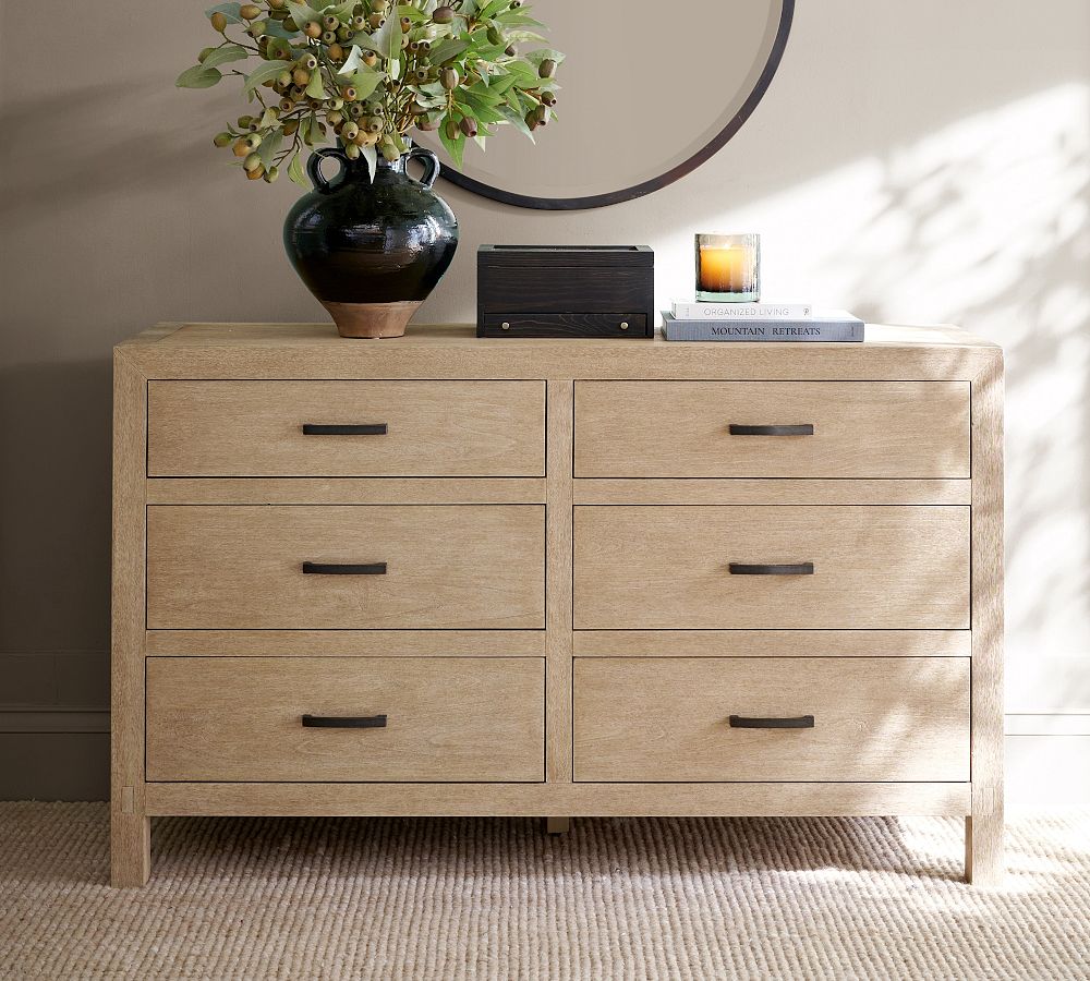 Pottery Barn Linwood 6-Drawer Dresser (60")