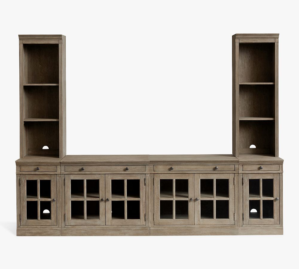 Pottery Barn Livingston 6-Piece Bookcase Suite (105")