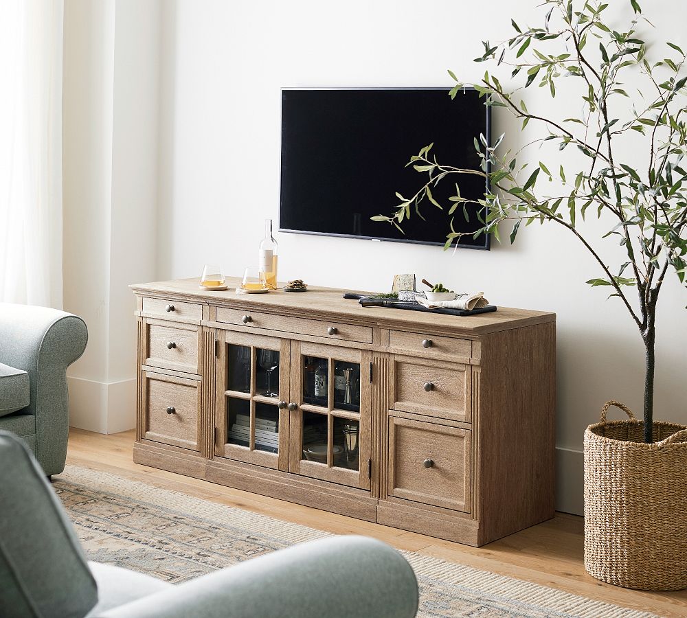 Pottery Barn Livingston Media Console (70")