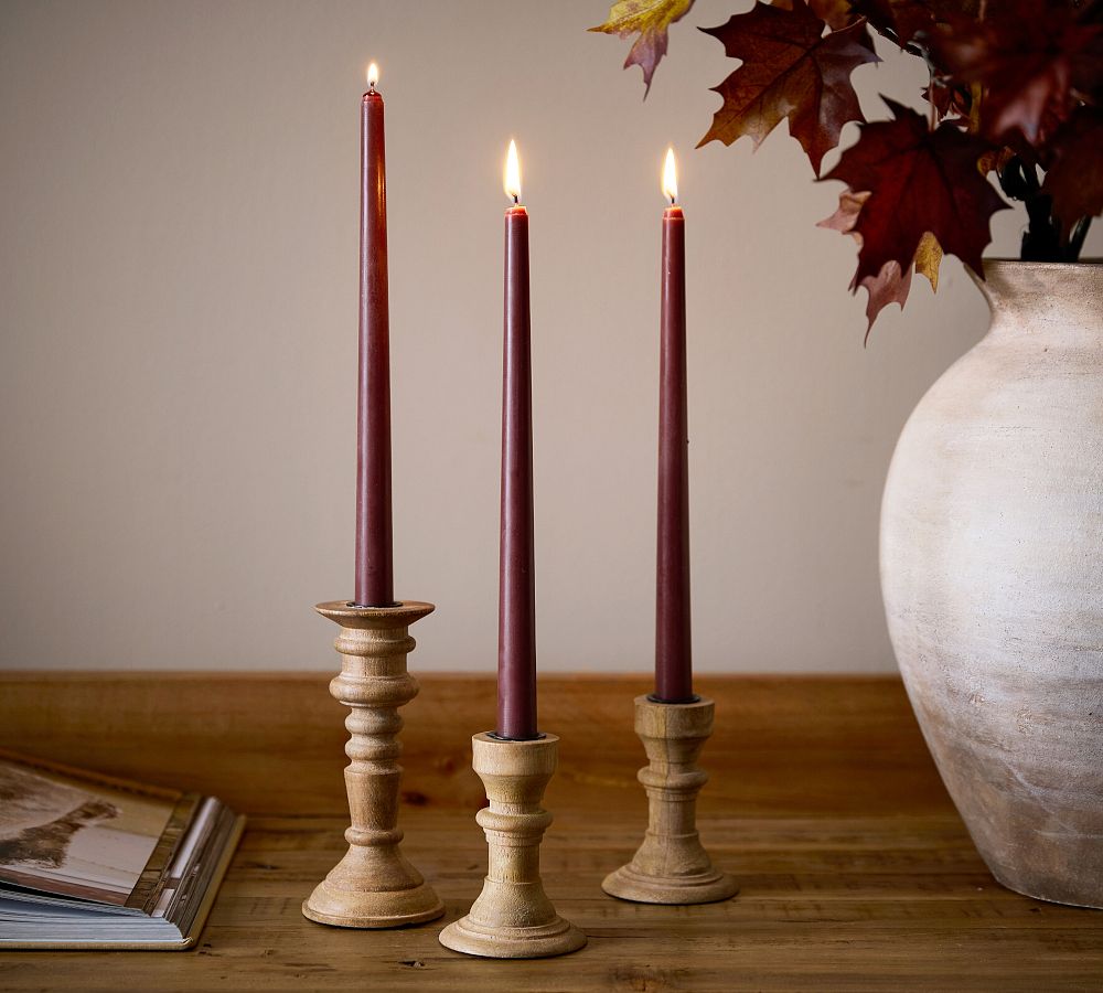 Pottery Barn Taper Candles - Set of 6