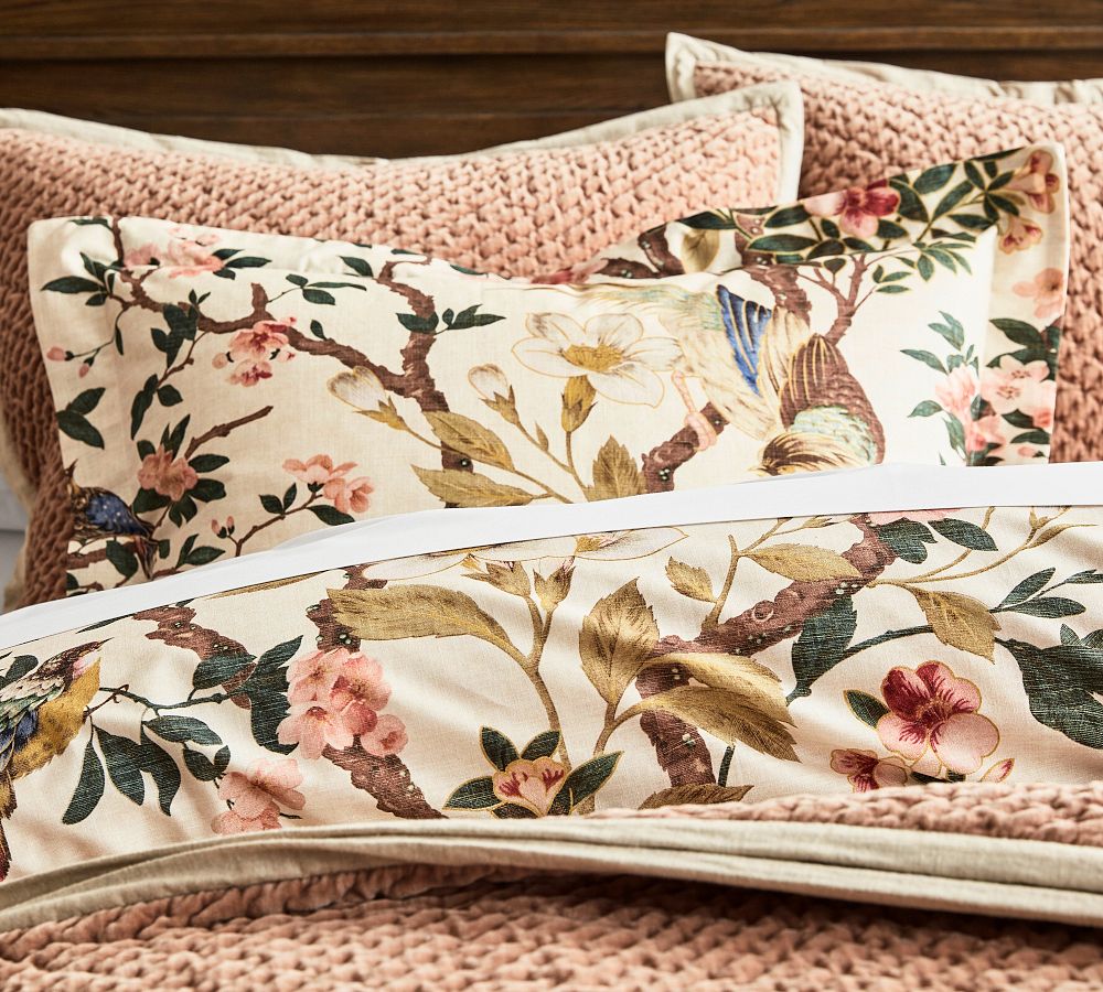 Pottery Barn Nola Songbird Duvet Cover