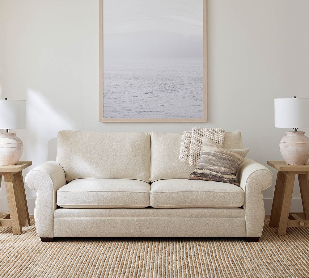 Pottery Barn Pearce Roll Arm Sofa (72"&ndash;98")
