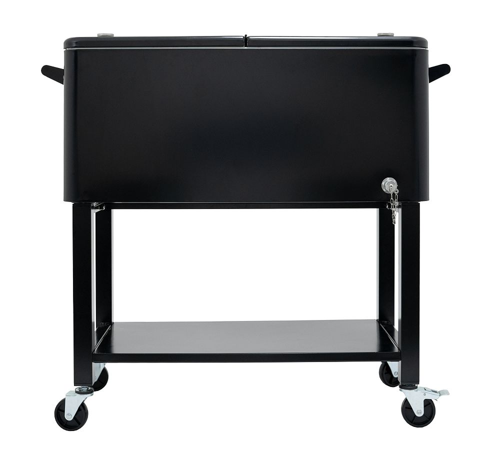 Pottery Barn Cooler with Bottle Opener and Removable Stand