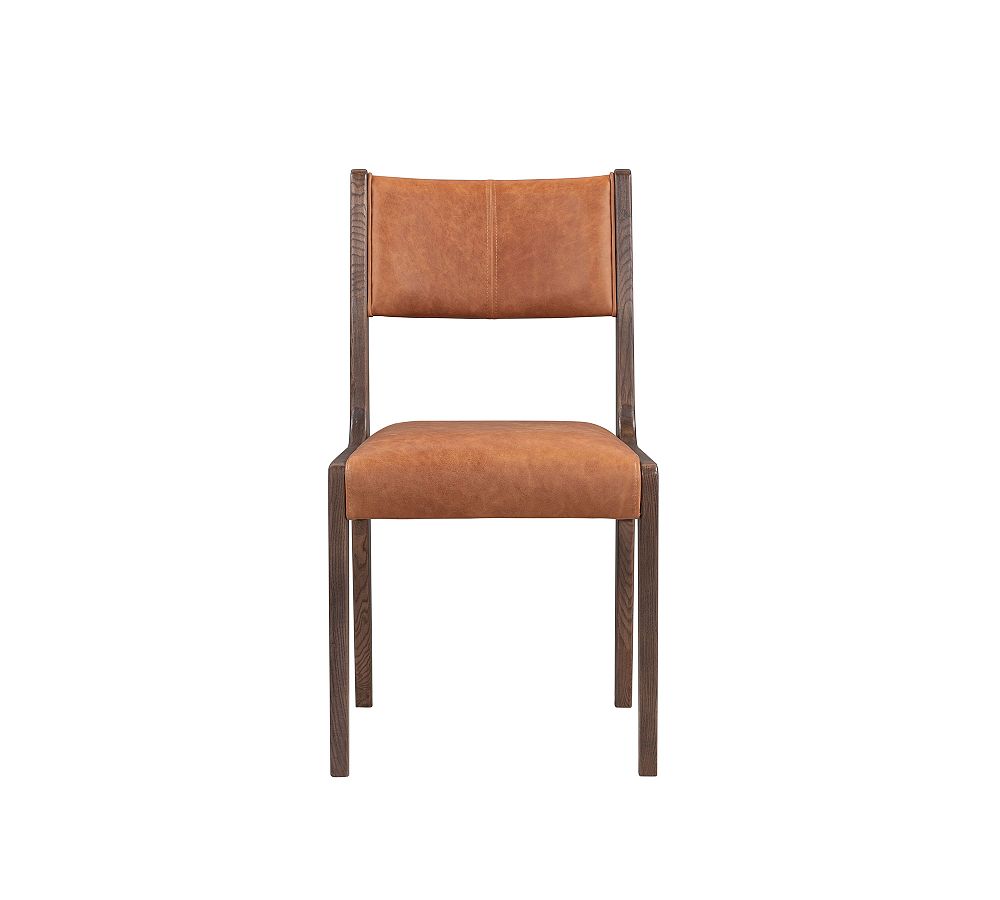 Pottery Barn Gilly Leather Dining Chair