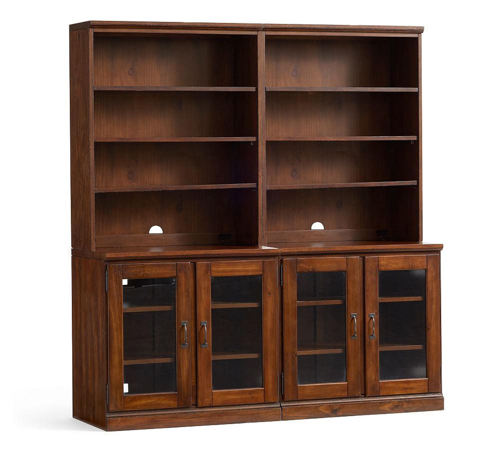 Pottery Barn Printers Storage Bookcase Suite (64")