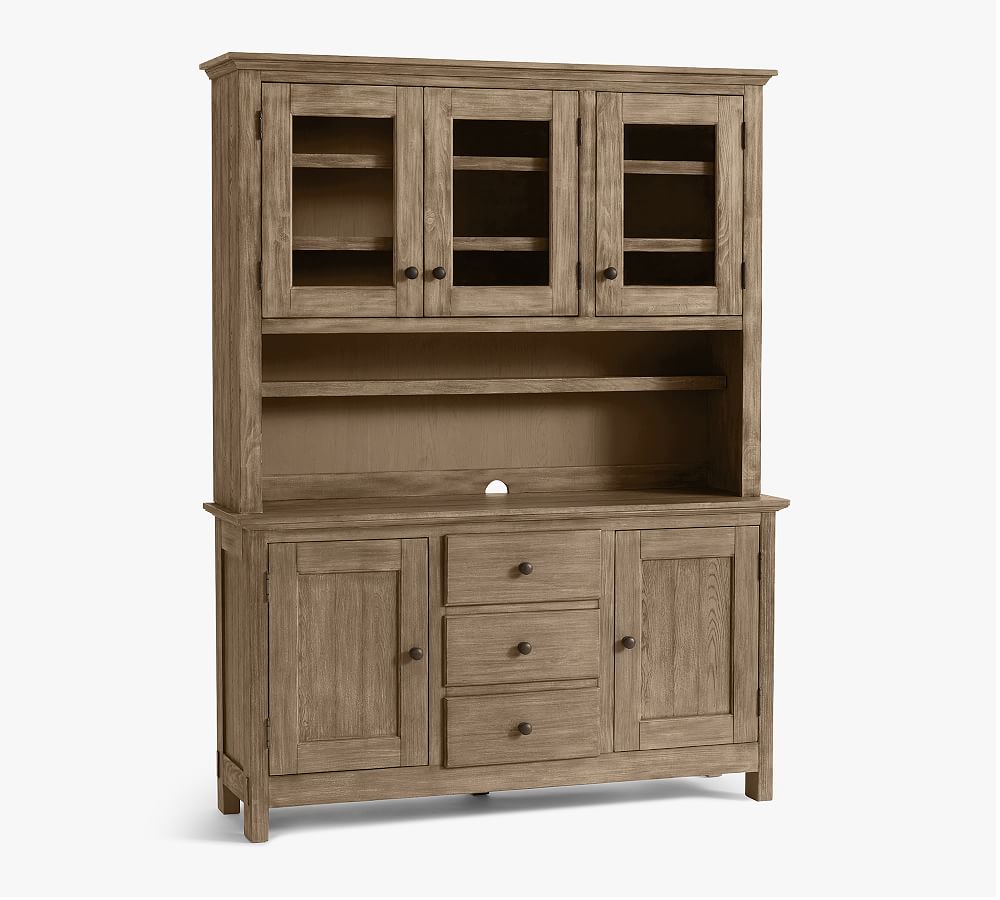 Pottery Barn Benchwright Buffet & Hutch (66")