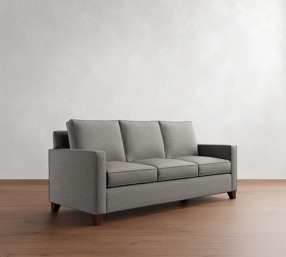 Pottery Barn Cameron Square Arm Sleeper Sofa with Air Topper (72"&ndash;86")