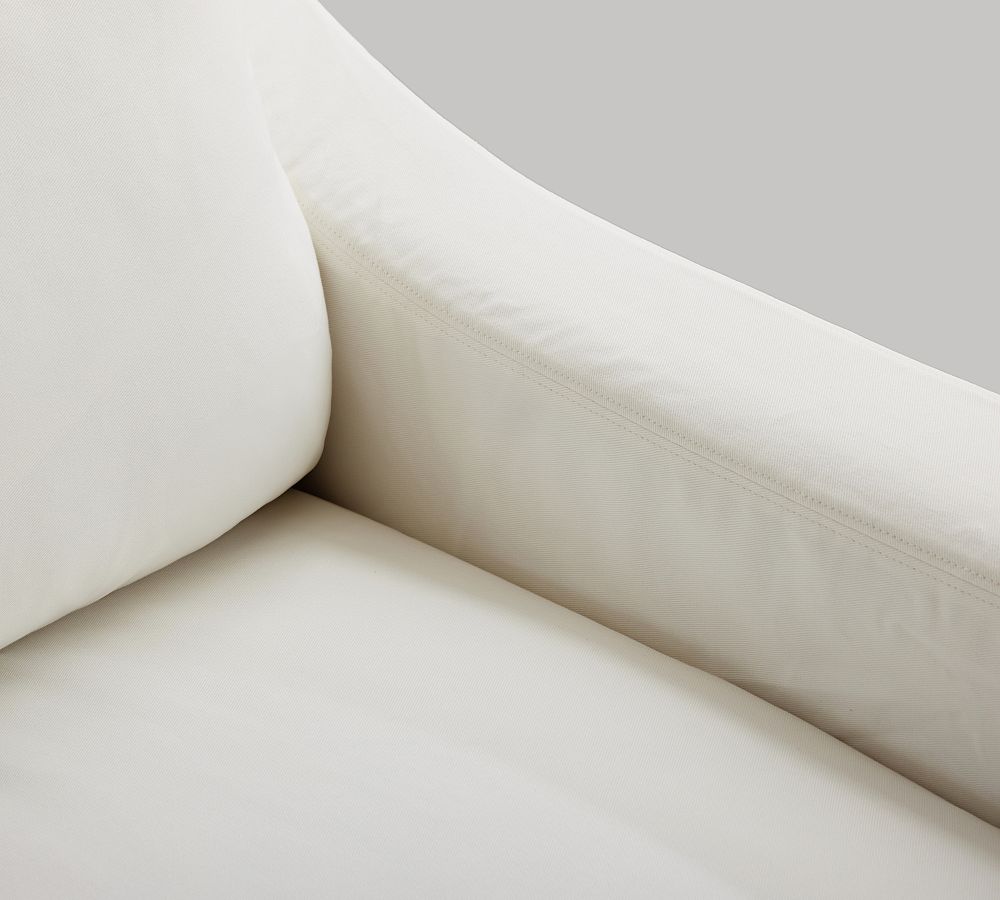 Pottery Barn York Slope Arm Slipcovered Sofa (60" - 108")