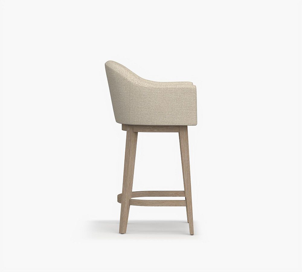 Pottery Barn Gideon Upholstered Stool
