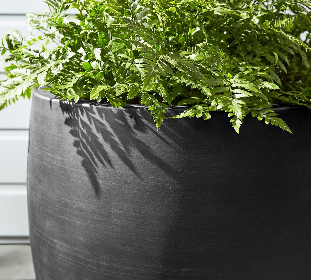 Pottery Barn Artisan Hand Painted Terracotta Outdoor Planters