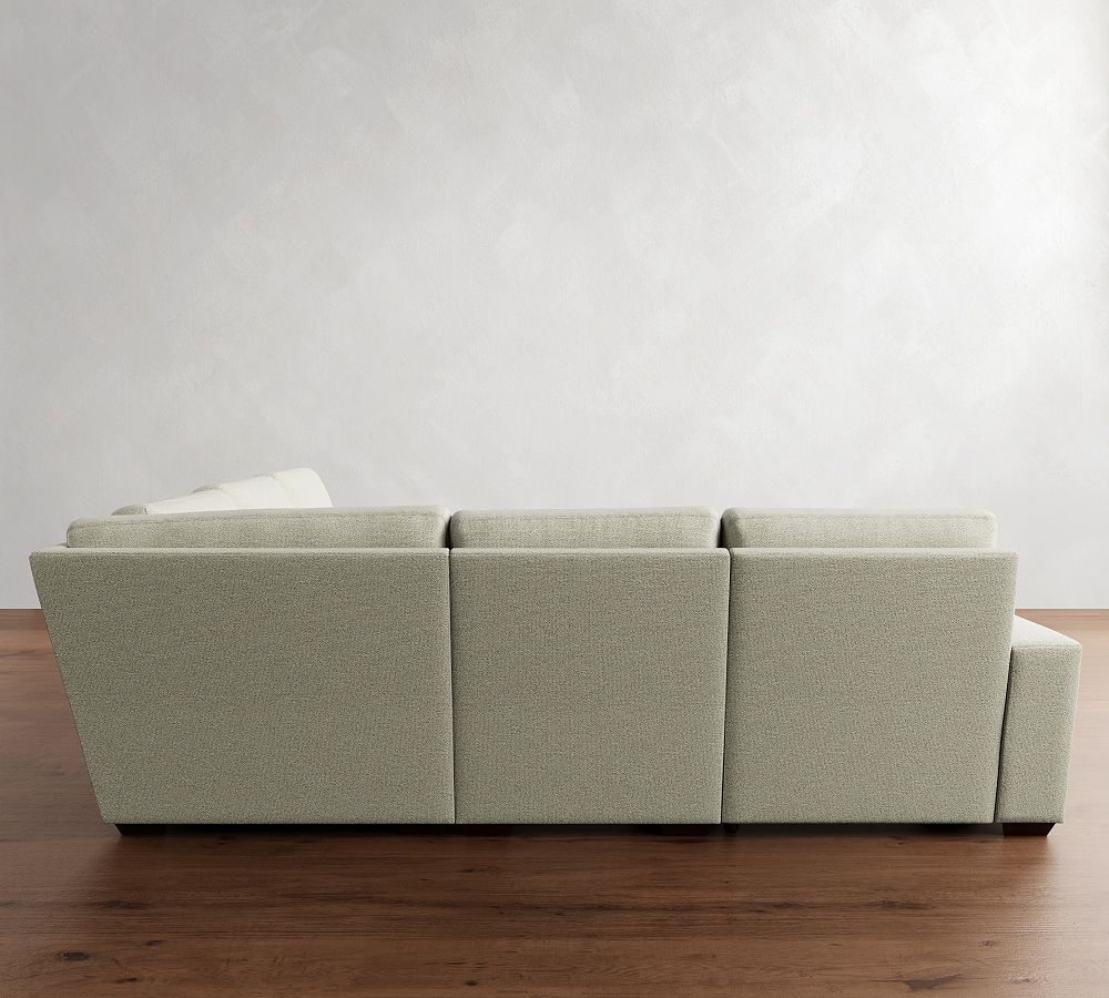 Pottery Barn Big Sur Square Arm Power Reclining L-Shaped Sectional (121"-133")