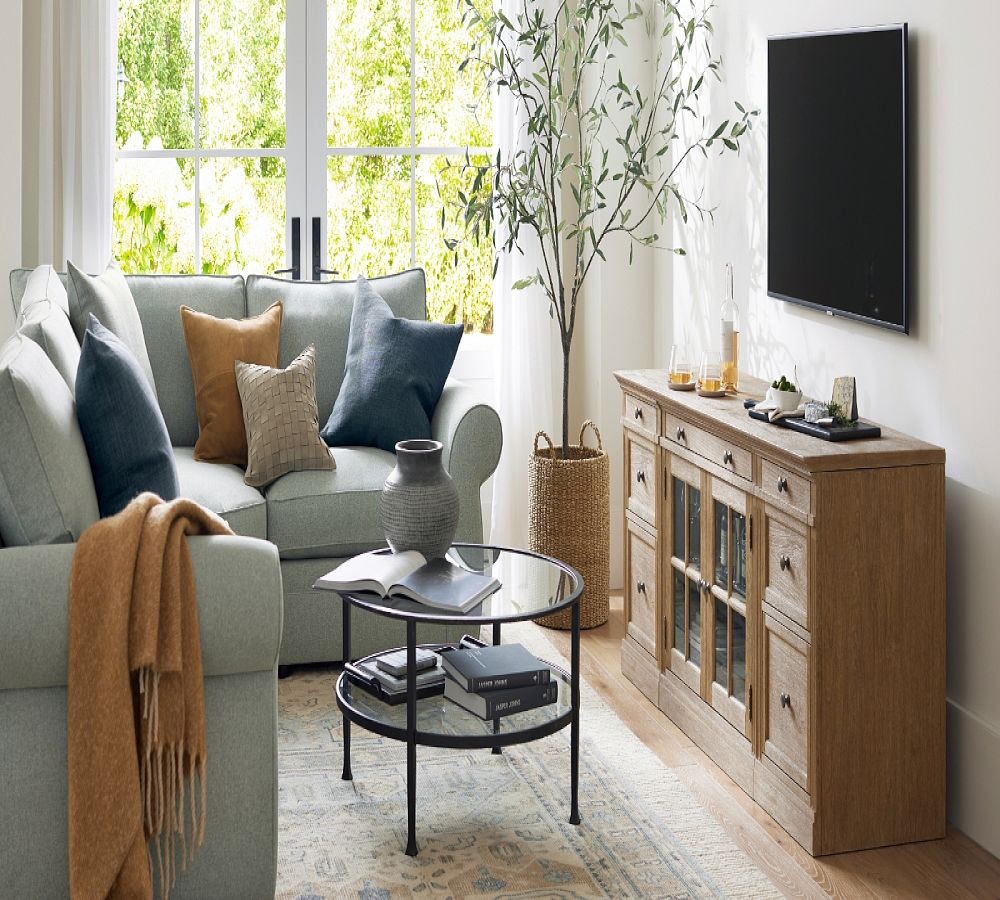 Pottery Barn Livingston Media Console (70")