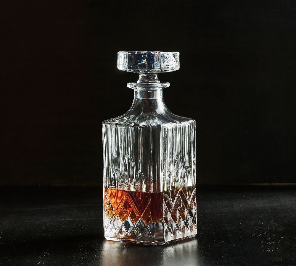 Pottery Barn Westwood Glass Decanter