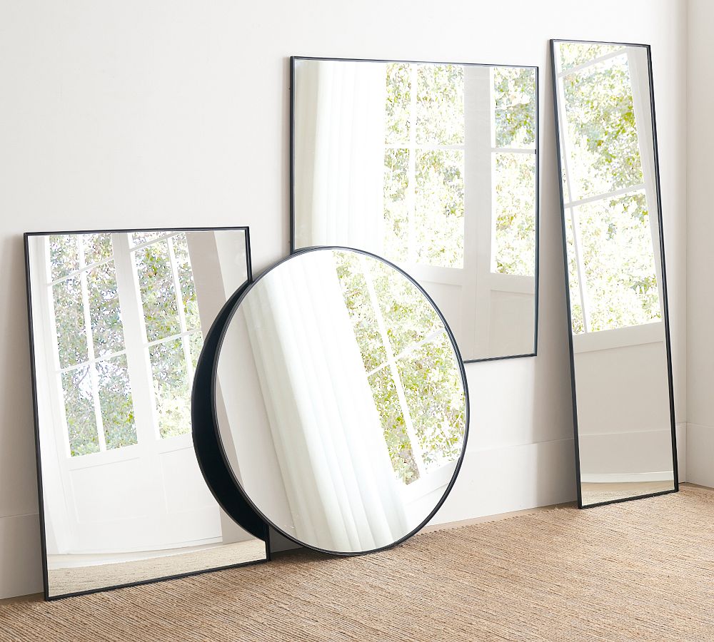 Pottery Barn Stowe 40" Round Wall Mirror