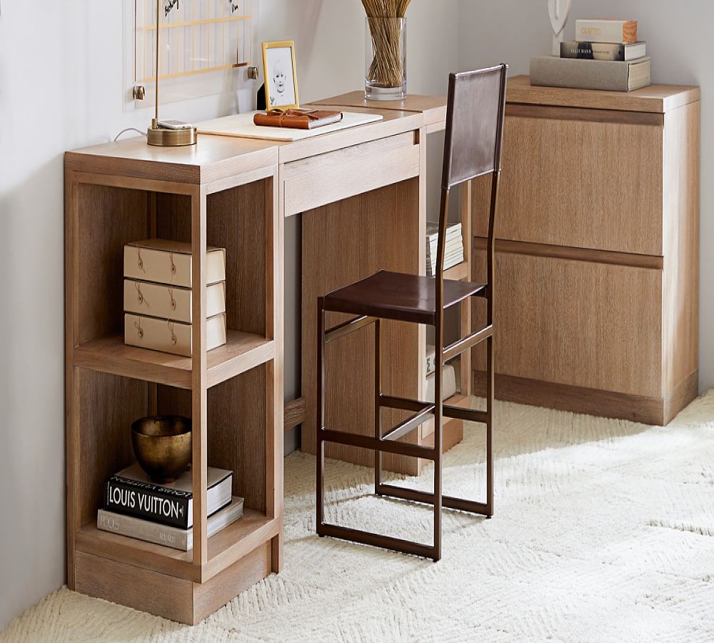 Pottery Barn Pacific 2-Shelf Bookcase (17")