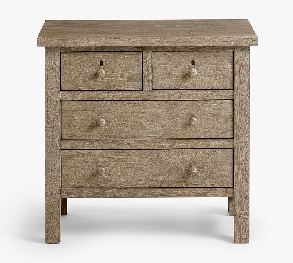 Pottery Barn Farmhouse 4-Drawer Nightstand (28.5")