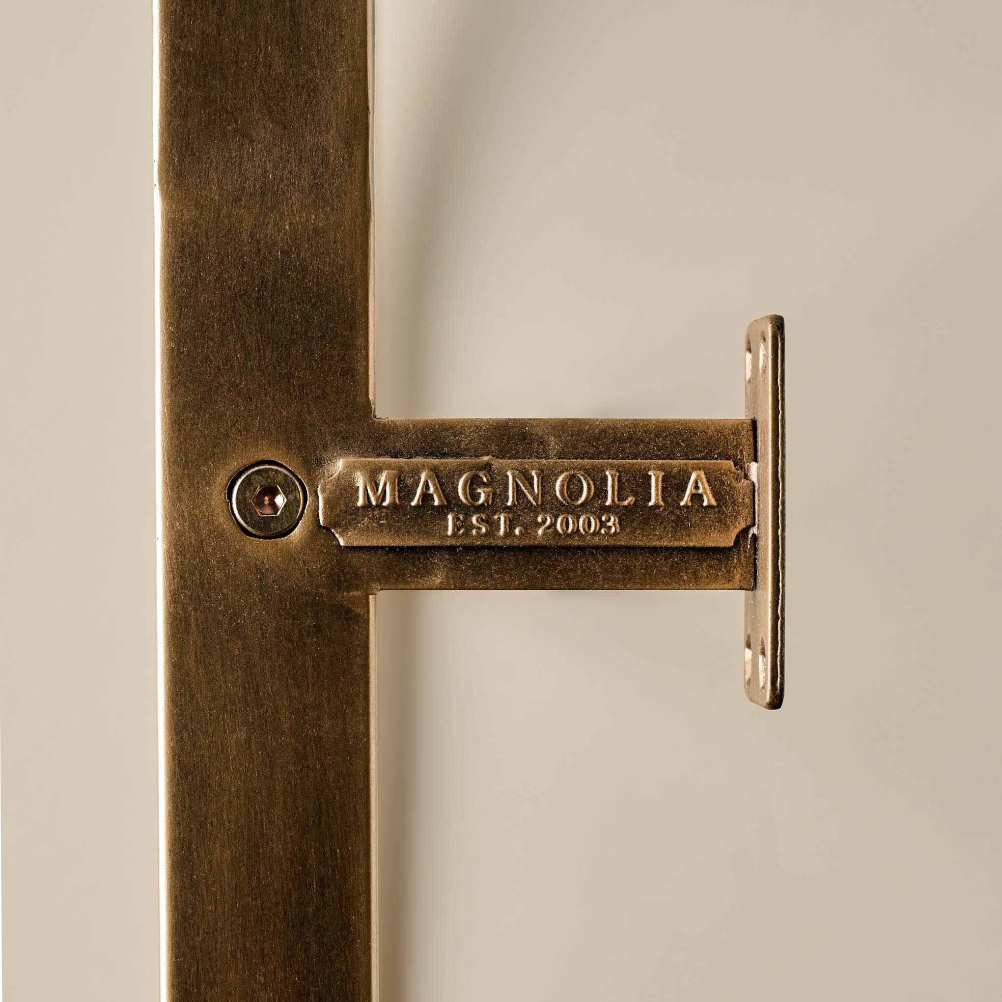 Magnolia Antique Brass Carmen Wall Ladder