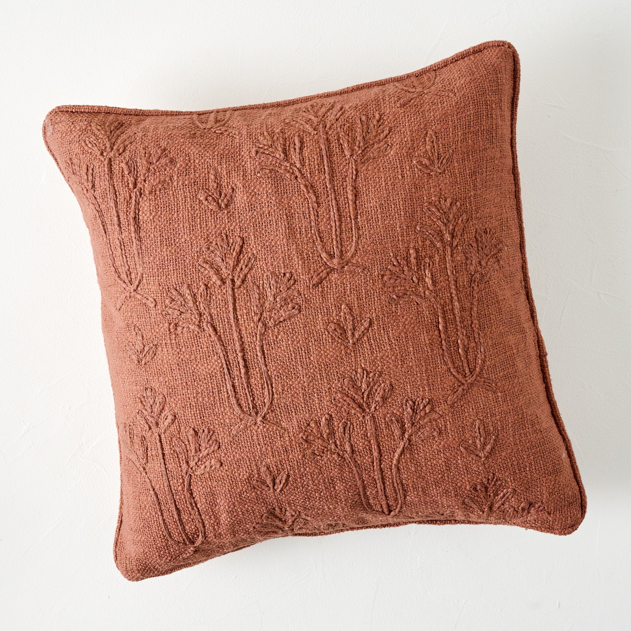 Magnolia Tulip Textured Pillow