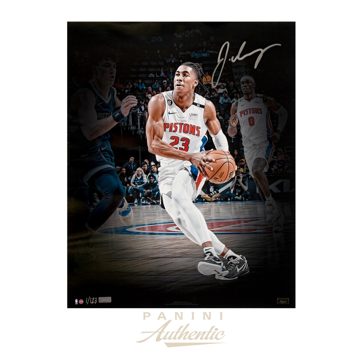 Panini America Jaden Ivey Autographed 16x20 
